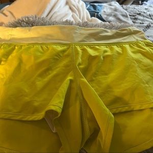 Lululemon speed up 2.5 shorts.